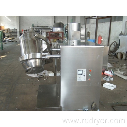 Three Dimensional Rotary Mixer for Mixing Crude Medicine Powder